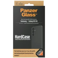 PanzerGlass HardCase ar D3O® Bio un militārās klases sertifikāciju Samsung Galaxy A35 5G - caurspīdīgs un melns