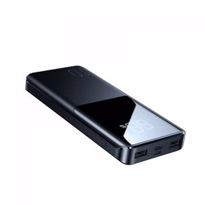 Внешний аккумулятор Power Bank Joyroom (JR-QP191) 10000mAh (2xUSB; 1xUSB-C; 22.5W) чёрный