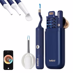 Bebird EarSight Plus otoskops ar ausu tīrīšanas kameru (zils)