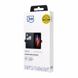 3mk Wallet Case maciņš Xiaomi 17T Pro, melns