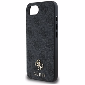Guess 4G Small 4G and Classic MagSafe viedtālruņa apvalks iPhone 16e - melns