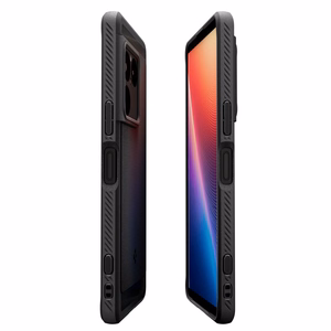 Spigen Rugged Armor maciņš modelim Sony Xperia 1 VIII – matēti melns