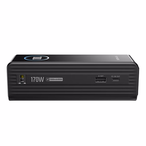 Внешний аккумулятор EcoFlow RAPID 25000 мАч 170W (встроенные кабели 100W)