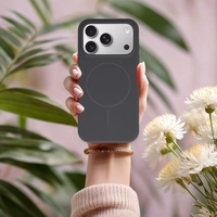 Magsafe Slim Silicone maciņš iPhone 17 grafīta