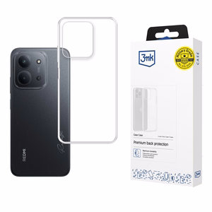 3mk Clear Maciņš for Xiaomi Redmi 15C 4G/5G (173mm) - caurspīdīgs