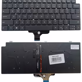 Keyboard DELL Latitude 7310, with backlight, US