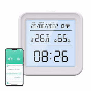 Vieds temperatūras un mitruma sensors WiFi Gosund S6 LCD Tuya