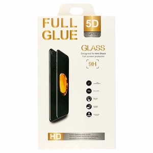 Aizsargstikls pilno klijavimo 5D (m) - melns SAMSUNG GALAXY M53 5G