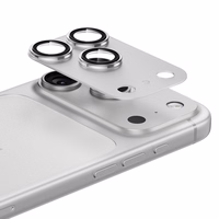 Benks rūdītais stikls Air Shield matēts integrēts lēcas aizsargs (C069) Iphone 17 Pro (3 lēcas) caurspīdīgs