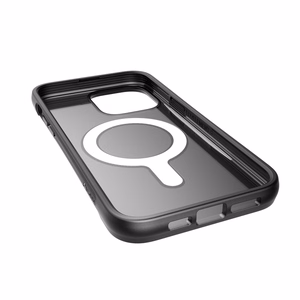 Raptic X-Doria Clutch viedtālruņa apvalks iPhone 14 Pro Max ar Magnētisko melnu aizmugurējo pārklājumu