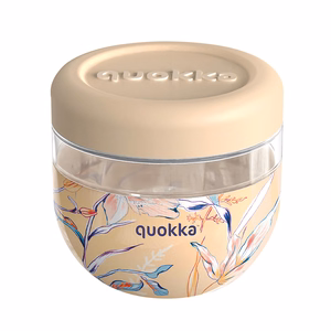Quokka Bubble Food Jar 770 ml pārtikas trauks, vintāžas ziedu raksts