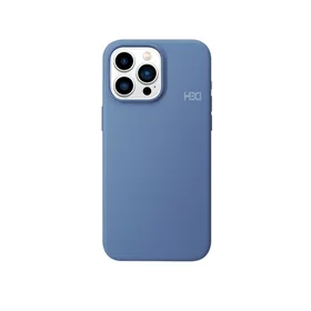 Cieto diska silikona MagSafe futrālis Apple iPhone 16 Pro Max tumši zils