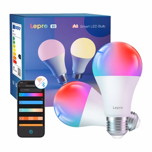 LEPRO B2-2 E27 Wi-Fi LED spuldze, 1100 lm, 2 gab.