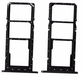 SIM kartes turētājs Samsung A14 4G A145 Black oriģināls (servisa iepakojums)