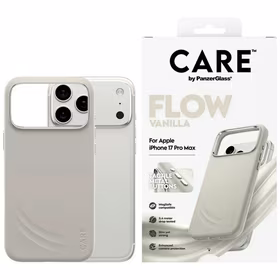 CARE by PanzerGlass FLOW MagSafe macins iPhone 17 Pro Max - bess