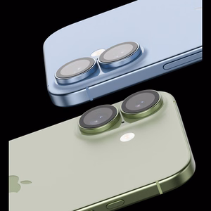 Benks Tempered glass DR Sapphire Lens Protector on camera for Iphone 17 (lens 2 pieces) silver