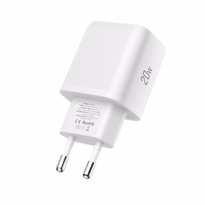 Tech-Protect NCA20 PD 20W QC3.0 USB-A / USB-C sienas lādētājs + USB-C / Lightning kabelis 100cm - balts