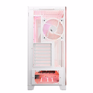 Modecom Volcano SPACE APEX ARGB MIDI Midi Tower balts datora korpuss