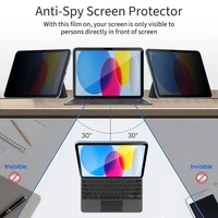 Tech-Protect Glass Spy+ privātuma stikls iPad 10.9” 2022 / iPad 11” 2025