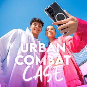 CARE by PanzerGlass Flagship Urban Combat viedtālruņa apvalks Samsung Galaxy S25 - caurspīdīgs