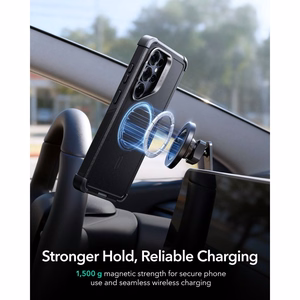 ESR Cyber Cyber Tough Kickstand MagSafe futrālis Samsung Galaxy S26 Ultra - Melns