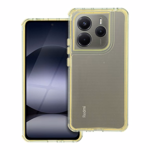 MATRIX CLEAR viedtālruņa apvalks XIAOMI Redmi Note 14 5G dzeltens