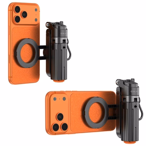 Blavec alumīnija selfiju kāts Coco PRO Mini P-01 Magsafe Auto pop četrkājis + tālvadības pults + turētājs 0,48 metri (SSCPMP01-MQHB048) melns