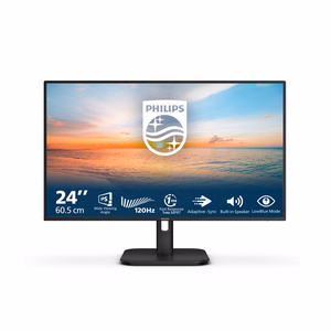Philips 1000 series 24E1N1200A/00 monitors 60,5 cm (23,8") 1920 x 1080 pikseļi Full HD LCD melns