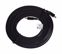 Lanberg CA-HDMI-21CU-0050-BK HDMI kabelis 5 m HDMI Type A (Standard) melns