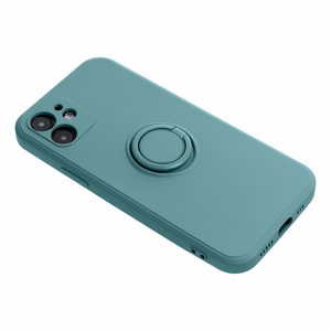 SILIKONA RING maciņš for XIAOMI Redmi Note 15 Pro 5G zaļš