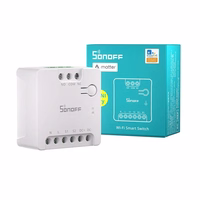 SONOFF MINI-D viedais WiFi Matter slēdzis (AC/DC 12-48V, sausais kontakts)