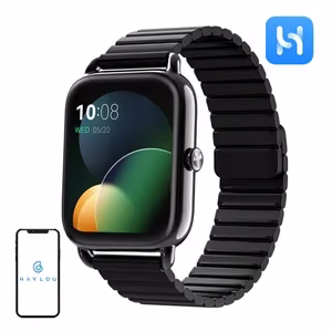 Haylou RS4 Plus viedpulkstenis, melns