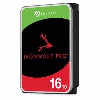 Seagate IronWolf Pro internal hard drive 16 TB 256 MB 3.5" Serial ATA III (ST16000NT001)