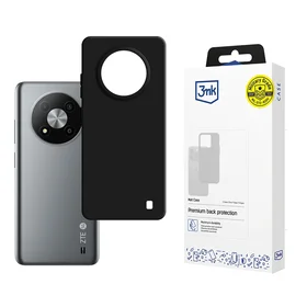 3mk matēts viedtālruņa apvalks ZTE Blade A73 - melns