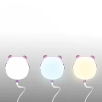 LED Teddy bear desk Lamp 3W, 3000/4500/6000K, adjustable, 1200mAh, pink,  LTC