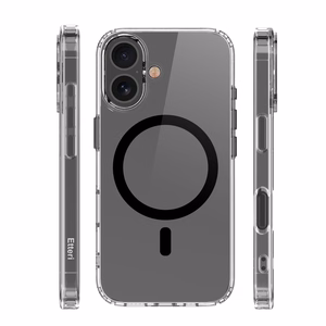 Etteri Color Mag maciņš for iPhone 16 Plus 6,7" melns