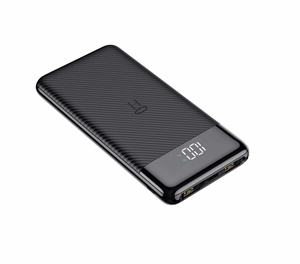 VEGER portatīvais lādētājs 10000 mAh L11 (W1087) melna