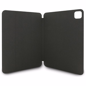 Karl Lagerfeld Saffiano Magnetic Karl & Choupette iPad Pro 11" 2024 Book Cover Case - Black
