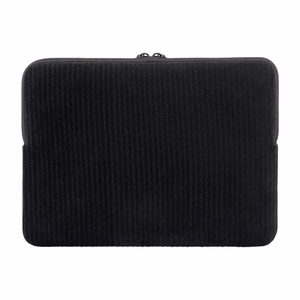 Tucano Velluto 2 neoprēna apvalks ar samta ārpusi 14 collu MacBook Pro un 13 collu klēpjdatoriem, melns