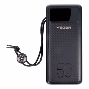 Powerbank Veger Tank Lite (W5001) PD QC3.0 5A 22,5W 50000 mAh black