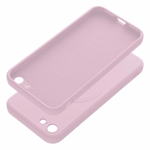 Silikonais Magnētiskais apvalks saderīgs ar MagSafe IPHONE 7 / 8 / SE 2020 / SE 2022 rozā
