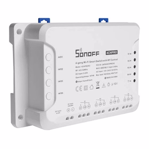 SONOFF Smart 4-Channel Switch Wi-Fi with RF433MHz Control
