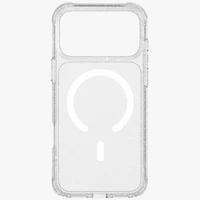 Uniq LifePro Xtreme Magnētiskais uzlādes viedtālruņa apvalks iPhone 17 Pro Max - Caurspīdīgs-Mirdzošs