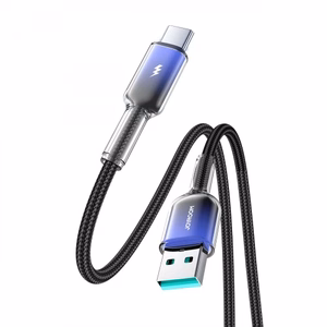 USB kabelis Joyroom S-A42 melns Type-C 120cm