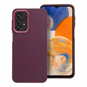 Case for Samsung A23 5G Frame purple