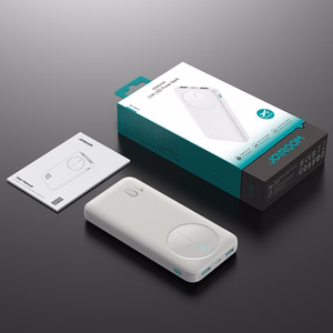 Portatīvais lādētājs Joyroom JR-PBF12 10000mAh 2,4A 2x USB-A 1x USB-C (balts)