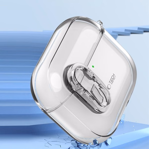 Tech-Protect Slim Hook apvalks AirPods 4 (m) - skaidrs