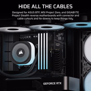 Corsair 4500X RS-R ARGB rūdīts stikls vidēja torņa korpuss, melns