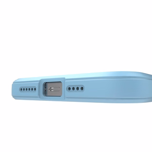 Magic Shield Case viedtālruņa apvalks iPhone 14 Plus elastīgs bruņots vāks gaiši zils