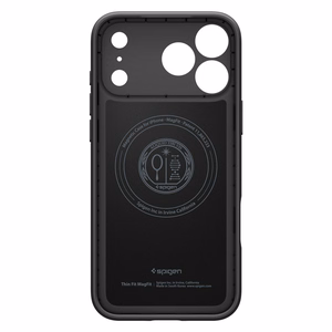 Spigen Thin Fit Magnētiskais viedtālruņa apvalks iPhone 17 Pro - melns